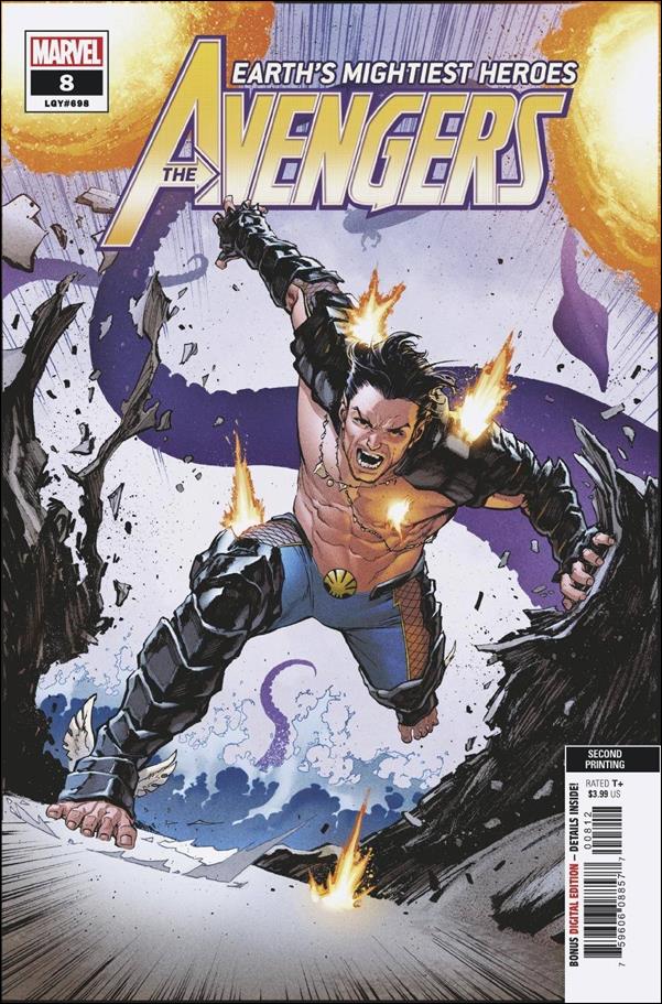 Avengers (2018/07) issue 8-D David Marquez Cover (2nd Printing)
