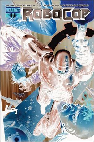 Robocop (2010) issue 1-D Stephen Segovia Negative 1:25 Cover