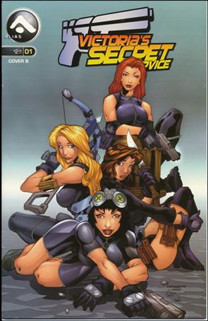 Victoria's Secret Service issue 1-B Kenneth Choi Cover