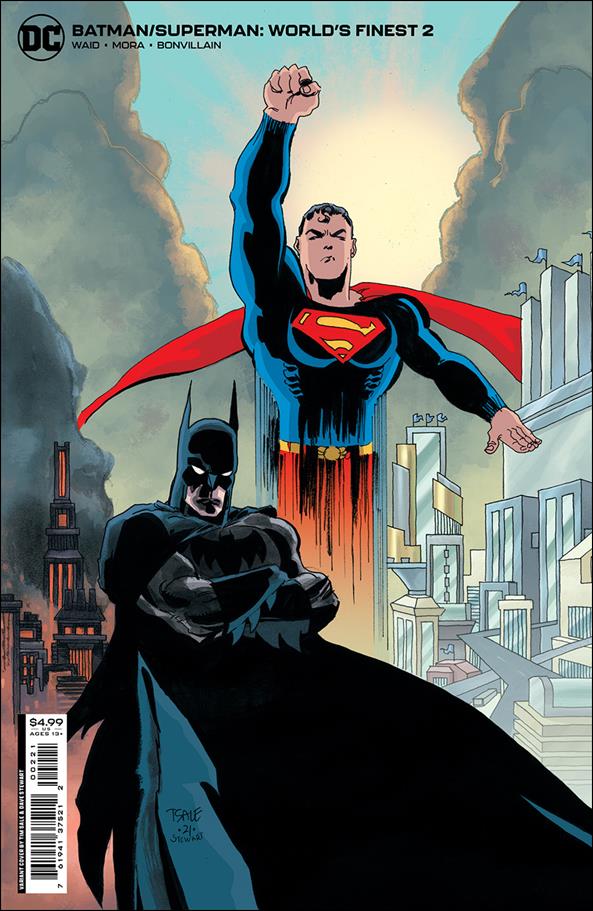 Batman/Superman: World's Finest issue 2-B Tim Sale Cardstock Cover