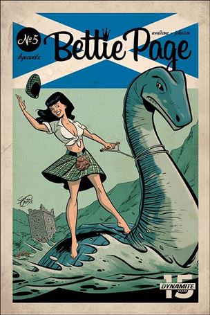 Bettie Page (2018) issue 5-B Scott Chantler Cover