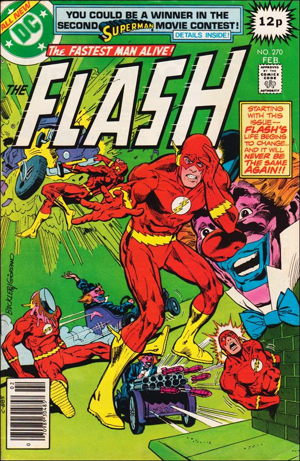 Flash (1959) issue 270-B UK Price Cover