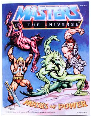 Masters of the Universe (1983) issue 3.02-C Mini Comic - "Replica" Cover
