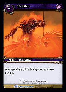 World of Warcraft: Through the Dark Portal (Base Set) card 108 Hellfire