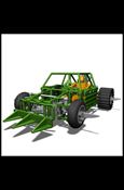 Stikfas Mega Pack figure 3 G2 Alpha Male with Dune Buggy