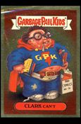 Garbage Pail Kids All-New Series 2 (Foil Sticker Subset)  card F17b Clark Can't