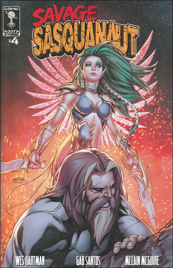 Savage Sasquanaut issue 4-C Jordan Gunderson Cover