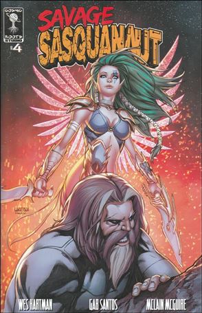Savage Sasquanaut issue 4-C Jordan Gunderson Cover