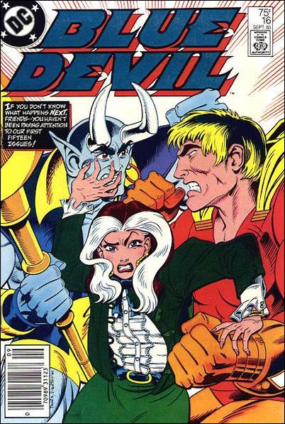 Blue Devil issue 16-B Newsstand Cover