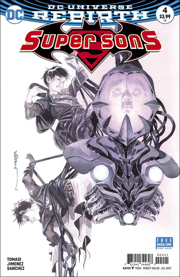 Super Sons issue 4-B Dustin Nguyen Cover