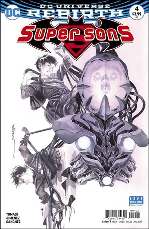 Super Sons issue 4-B Dustin Nguyen Cover