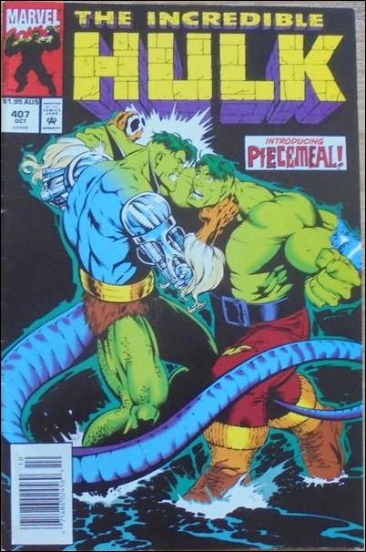 Incredible Hulk (1968) issue 407-B Australian Price Cover