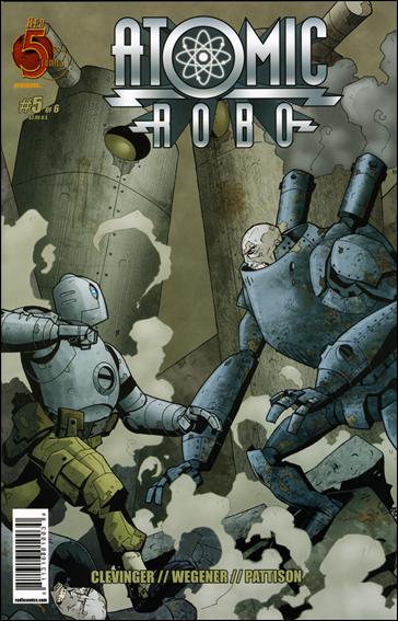 Atomic Robo issue 5 Cardstock Cover