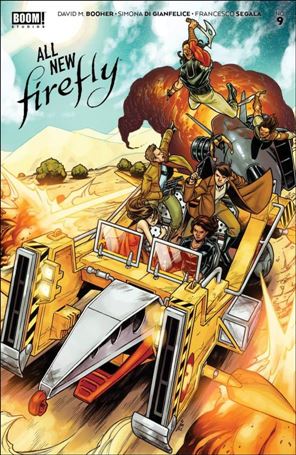 All New Firefly issue 9-B Jim Towe Cover