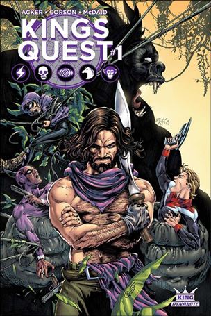 Kings Quest issue 1-C Jonathan Lau Cover