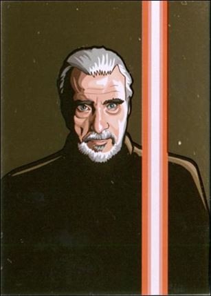 Star Wars Galaxy: Series 5 (Foil Subset) card 4-B Count Dooku/Darth Tyranus Bronze Foil