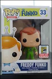 Pop! Funko - Freddy Funko figure 33-B Freddy Funko (Ricky  Bobby Green)  SDCC 1/500