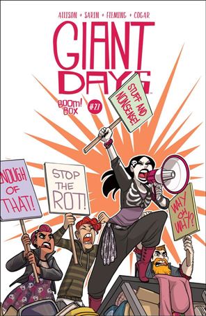 Giant Days issue 27 Max Sarin Cover