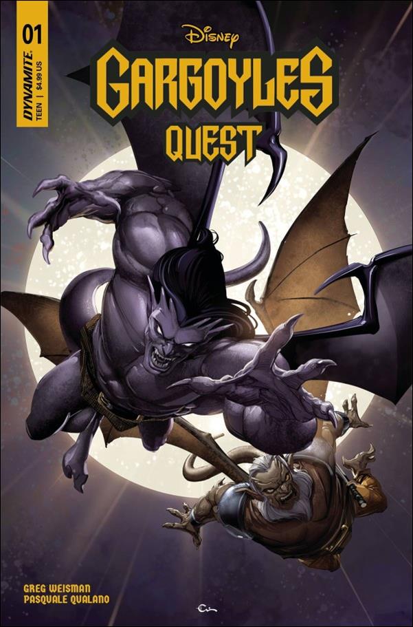 Gargoyles: Quest issue 1-D Clayton Crain Foil Cover