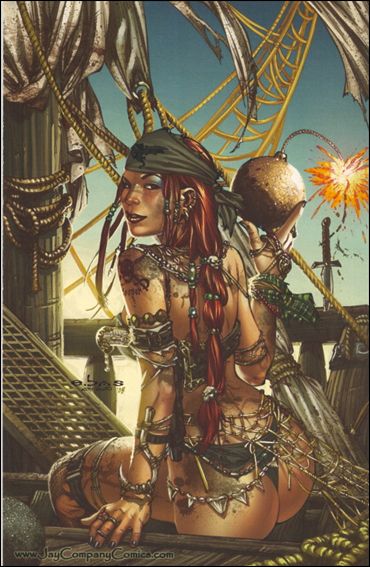 Grimm Fairy Tales (2005) issue 11-C Jay Company Eric Basaldua Virgin Goth Cover 1/100