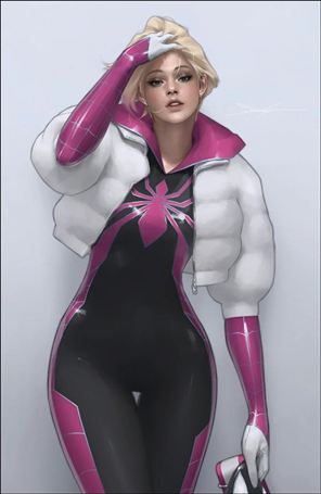 All-New Spider-Gwen: Ghost-Spider issue 1-H Retailer Exclusive JeeHyung Lee Virgin Cover