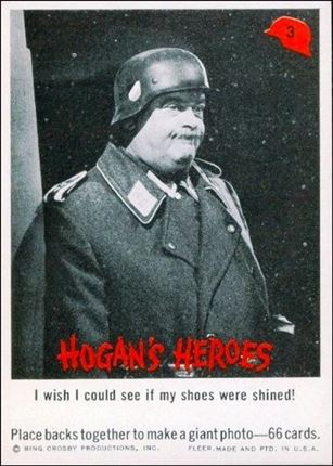 Hogan's Heroes (Base Set) card 3 I wish I could see if my shoes were shined!