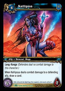World of Warcraft: Through the Dark Portal (Base Set) card 172 Kallipssa