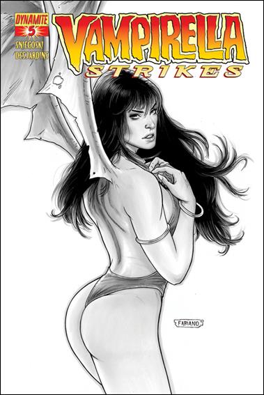 Vampirella Strikes (2013) issue 5-D Fabiano Neves 1:20 Black & White Cover