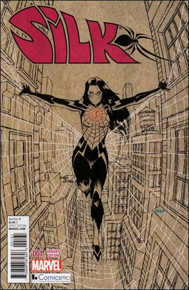 Silk (2015) issue 1-E Dave Johnson Black & White ComicsPRO Cover