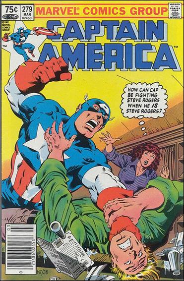 Captain America (1968) issue 279-B Canadian Price Cover