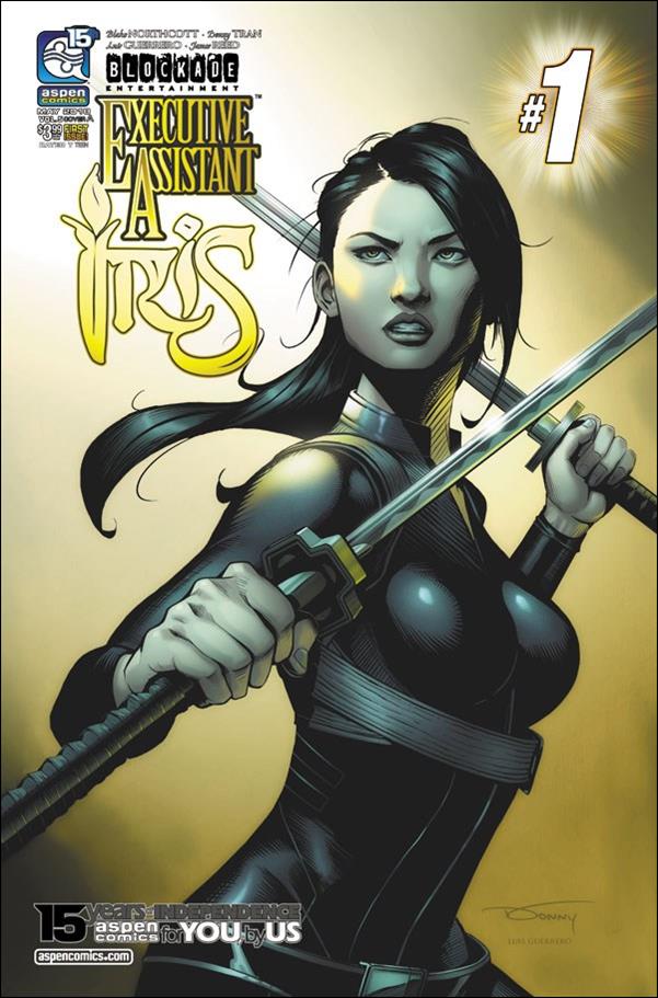 Executive Assistant: Iris (2018) issue 1 Donny Tran Cover 