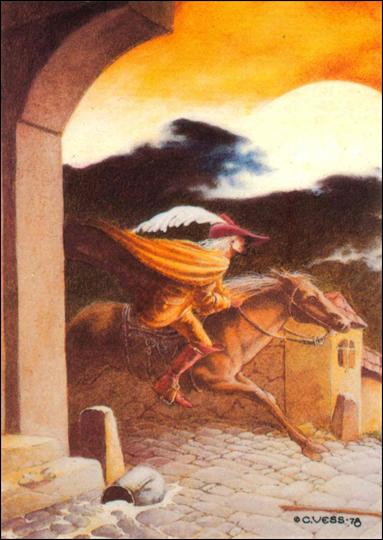 Charles Vess (Base Set) card 14 The Yellow Rider