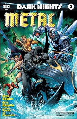Dark Nights: Metal issue 2-L Jim Lee NYCC Foil Cover