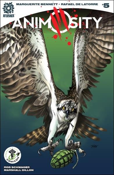 Animosity issue 5-D Mike Rooth Emerald City Comicon Cover