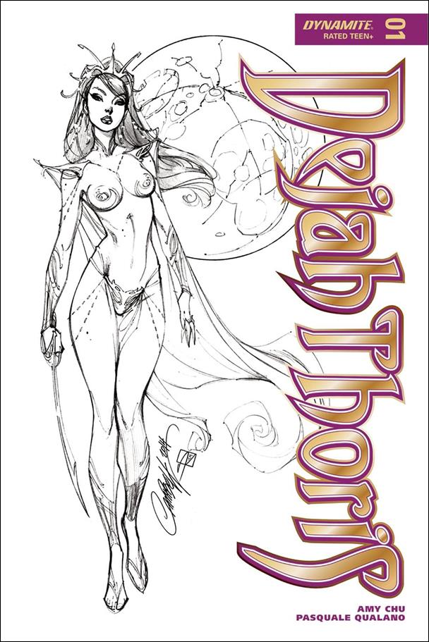 Dejah Thoris (2018) issue 1-I J. Scott Campbell 1:50 Black and White Cover
