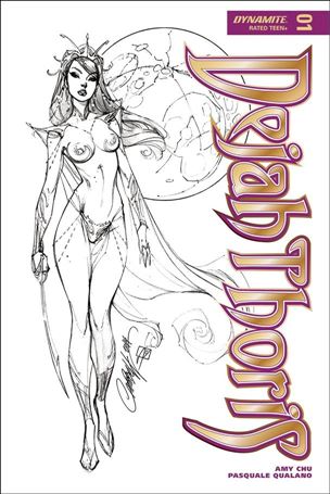 Dejah Thoris (2018) issue 1-I J. Scott Campbell 1:50 Black and White Cover