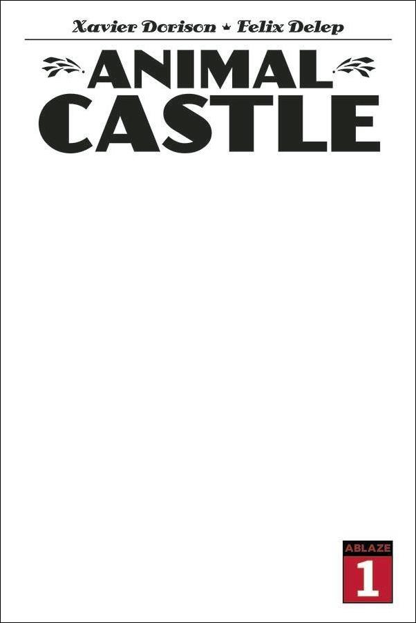 Animal Castle issue 1-H Blank/Sketch Cover (2nd Printing)
