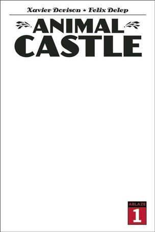 Animal Castle issue 1-H Blank/Sketch Cover (2nd Printing)