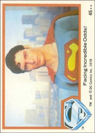 Superman (Movie) Series 1 (Base Set) card 45 Facing Incredible Odds!