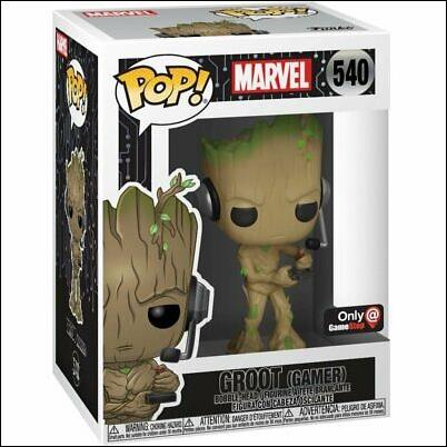 POP! Marvel figure 540 Groot (Gamer)