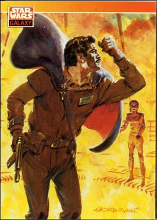 Star Wars Galaxy: Series 1 (Base Set) card 92 George Evans