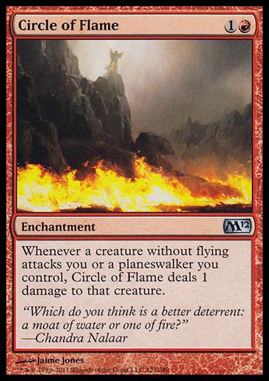 Magic the Gathering: 2012 Core Set (Base Set) card 127 Circle of Flame