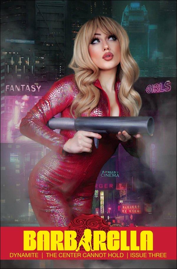 Barbarella: The Center Cannot Hold issue 3-E Cosplay Photo Cover