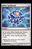 Magic the Gathering: Mirrodin (Base Set) card 141 Æther Spellbomb