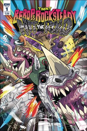 Teenage Mutant Ninja Turtles: Bebop & Rocksteady Hit The Road issue 1-B Ben Bates Cover