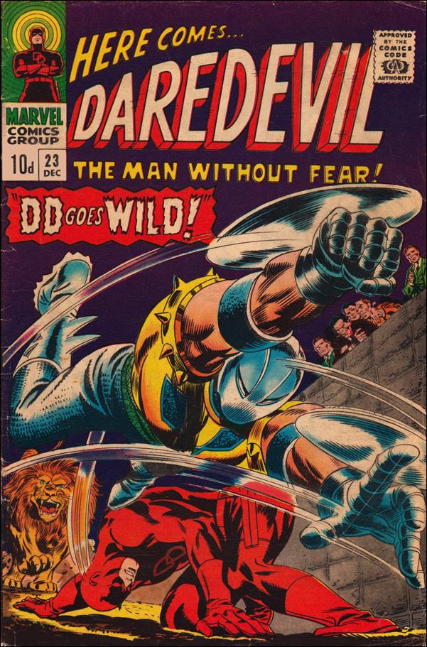 Daredevil (1964) issue 23-B UK Price Cover