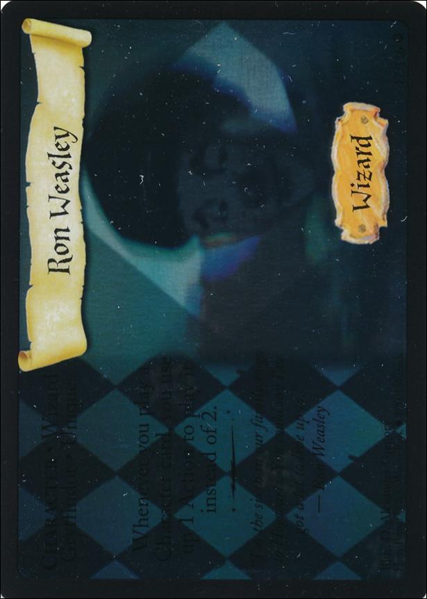 Harry Potter (Base Set) card 17 Ron Weasley