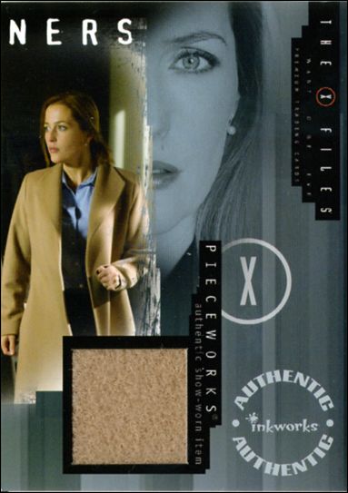 X-Files: I Want to Believe (Pieceworks Subset) card PW-14B
