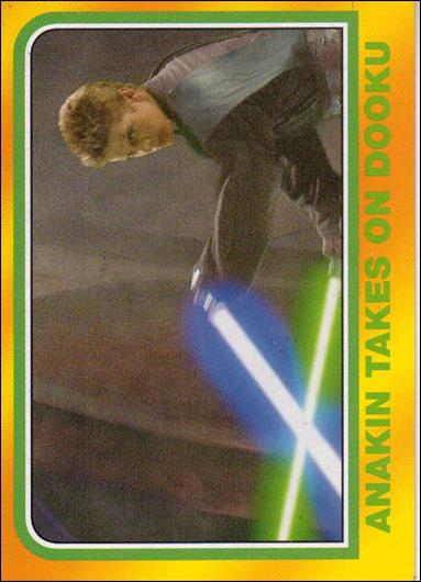 Star Wars Heritage  (Base Set) card 105 Anakin Takes on Dooku