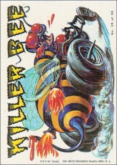 Weird Wheels (Base Set) card 15 Killer Bee